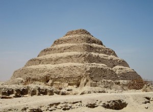 Pyramid of Djoser - first step pyramid 