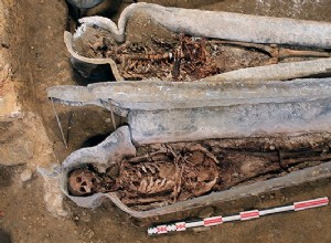 Brittany:a mummy in a lead coffin 
