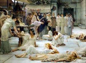 Appearance of an Ancient Rome Prostitute. The Red 