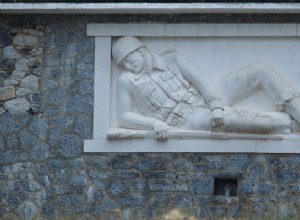 トリカラの無名戦士の記念碑 