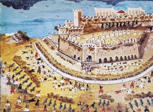 アテネのアクロポリス、1826 年 10 月 7 日:穴、火、傷...栄光 