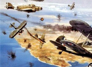 Gloster Gladiator:The heroic  Gladiators  of Malta against the Italians (vid.) 