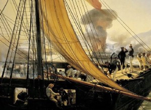 The  confectioner s war ... The  justice  of the gunboats is enforced 