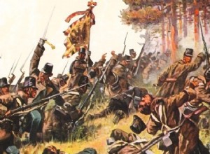 오스트리아군 1866년:이탈리아군을 격파하고 후장병 드레이스에게 패배 