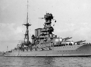 The sinking of a  giant ... The last moments of HMS  Barham  - VIDEO 